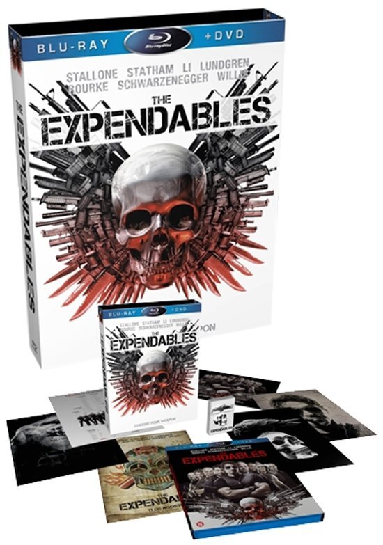 Blu Ray Combopack & Slipcase Expendables (C.E.) (Blu-ray+Dvd Combopack