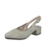 Rieker Damespumps, 47060, groen, 39 EU