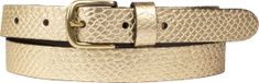 Petrol industries Plus Size Van Zon Mode Riem 25258 Vrouwen Leer Goudkleurig