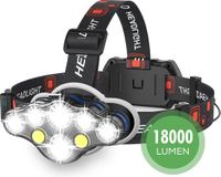 Travelhawk Hoofdlamp LED oplaadbaar