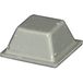TOOLCRAFT PD2126G Pied d'appareil auto-adhésif, carré gris (l x l x h) 12.6 x 12.6 x 5.7 mm 1 pièce(s)