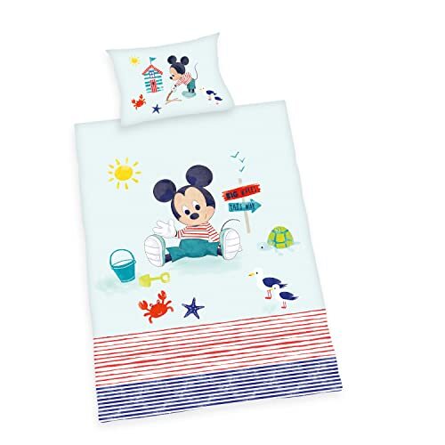 HERDING Beddengoed Mickey Mouse 100x135cm