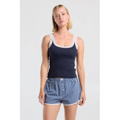 America Today Pyjamashort - Blauw