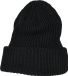 Urban Classics Rib Beanie black one size Muts - Zwart