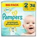 Pampers Premium Protection Luiers Maat 2 (4-8 kg) - 2 x 74 stuks
