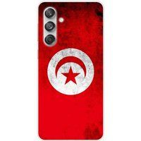 Samsung Galaxy M55 5G Siliconen hoesje - Tunesische vlag