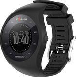 Merkloos / Sans marque Polar M200 armband siliconen Zwart