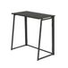 FurnitureR Computerbureau, opvouwbaar, compact, zwart, 80 x 40 x 74 cm