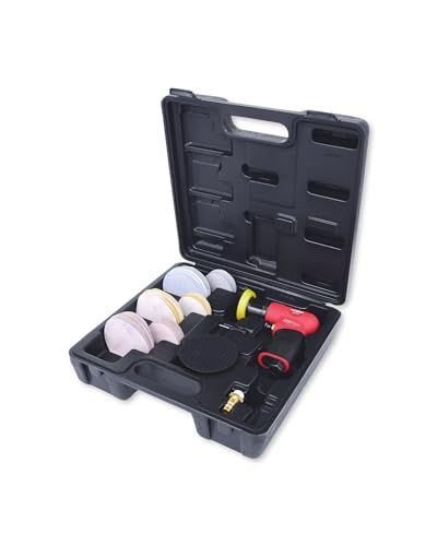 KS Tools 515.5110 Pneumatische mini excenterschuurmachine set 63-dlg