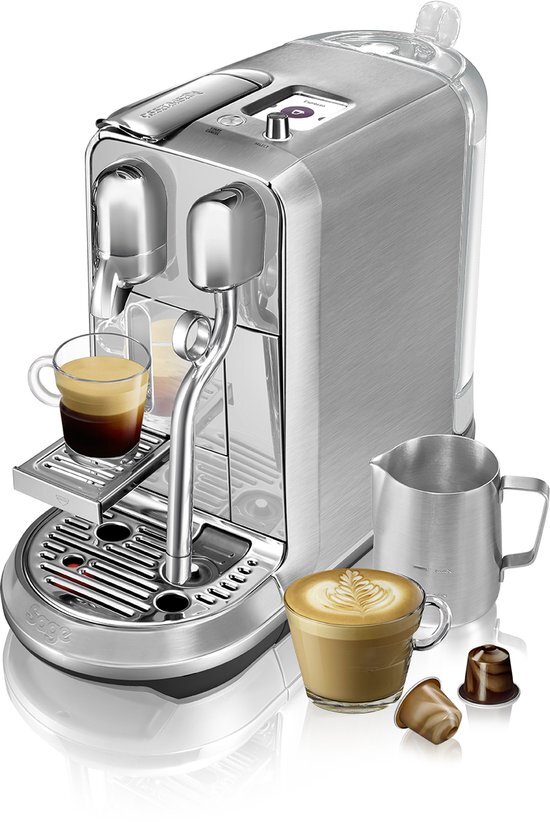 Sage Nespresso Creatista Plus SNE 800 SST Sea Salt aluminium