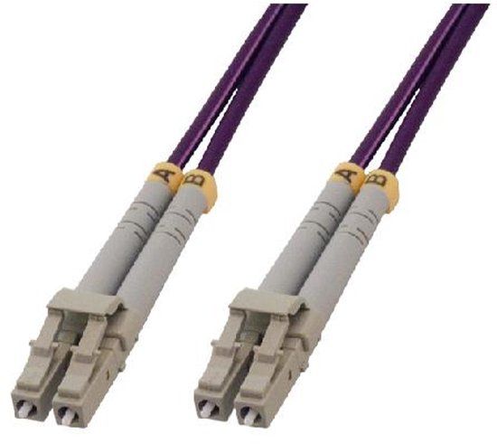 MCL LC/LC InfiniBand en Glasvezelkabel 1 m LC/LC Paars