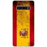 Samsung Galaxy S10 5G Spaanse vlag siliconen hoesje