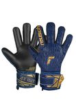Reusch Attrakt Freegel Silver Junior Keepershandschoenen voor kinderen, met Evolution Negative Cut en uitstekende grip, 7,5