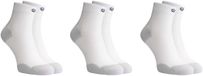 Rogelli Core Dames en Heren 3 pack Hardloopsokken - Wit/Grijs
