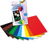 Folia Papierblok 10 vel - 18,5x29,7cm 10 kleuren