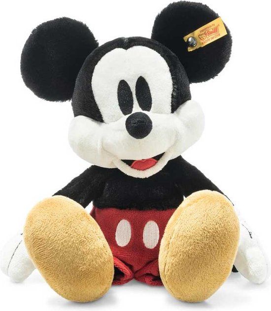 Steiff Mickey Mouse 31 cm - EAN 024498 - White Plush Toy