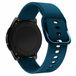 By Qubix - Siliconen sportband - Zee blauw - Geschikt voor Garmin Forerunner 570 (42mm) / 55 / 245 / 645 - Smartwatch bandje 20mm