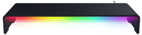 Razer Monitor Stand Chroma - Ergonomische Bureaustandaard met USB-Hub - RGB - Aluminium - Max 20 kg