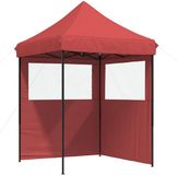 vidaXL Partytent 200 x 200 x 306 cm Bordeauxrood Oxford Stof