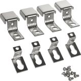 Maclean MCE546 Z-Beugel Montageset voor LED Paneel Montageset Plafondmontage Installatie Kit Bevestigingsmateriaal