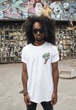 Mister Tee Flamingo Heren T-shirt - XS - Wit