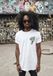 Mister Tee Flamingo Heren T-shirt - XS - Wit