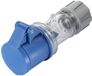 Sygonix SY-5871536 CEE-CARA-koppeling 16 A 3-polig 230 V/AC 1 stuk(s)