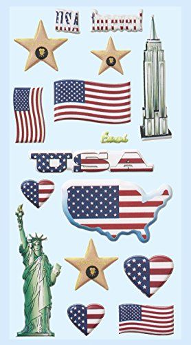 Hobbyfun Softy-stickers, USA - 4036159490344