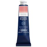 Lefranc Bourgeois 301788 Fijne olieverf van uitstekende kwaliteit, lichtecht met een gelijkmatige consistentie, tube van 40 ml, ideaal voor spieraammen, canvas, schilderbord - Mars Oranje Licht