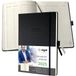 Sigel Conceptum weekagenda - A4+ - 2025 - verticale layout - zwart - hardcover