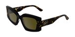 Karl Lagerfeld KL6206S Black/dark tortoise 54/18/140 WOMAN Zonnebrillen