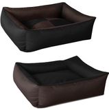 BedDog® MAX QUATTRO 4in1 hondenmand L Mocca (zwart/bruin)