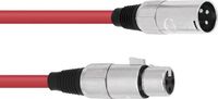 OMNITRONIC XLR kabel 5 meter rood