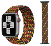 Wigento Apple Nylon horlogeband, vervanging voor Apple Watch Series 9, 8, 7, 41mm / 6, SE, 5, 4, 40mm / 3, 2, 1, 38mm