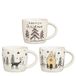 Mica Decorations kerst mok Mateo (Ø8 cm) (set van 6)