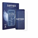 Savvies - Screenprotector voor Motorola Edge 60 Stylus - Folie Beschermfolie transparant 6 Stuks