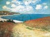 Your Decoration B.V. Kunstdruk Claude Monet - Meadow Road to Pourville 1882 80x60cm