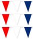 Merkloos / Sans marque Vlaggenclub 3x Nieuw Zeeland stoffen vlaggenlijn/slinger 10 meter van katoen