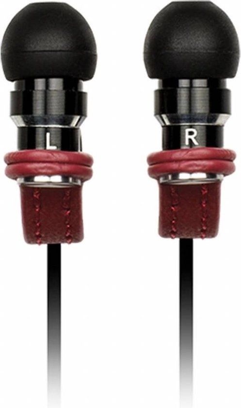 Meters Music M-Ear In-ear koptelefoon - Magnetics oordopjes - Rood