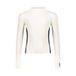 Frankie&Liberty aansluitende gebreide longsleeve - crème