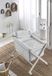 Babybont Babybeddengoed Blauw 86 x 100 cm