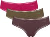Sloggi 3-pack Crush Go dames hipsters - Combi / S