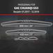 HEYNER® Essuie-glace pour GAC CHUANQI GS3 01.2017 - 12.2019, Essuie-glace plat HYBRID, Aérodynamique & Flexible, Revêtement nanographique