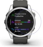 Strap-it Screen protector glas - beschermend glasplaatje geschikt voor Garmin Fenix 7X (51mm)