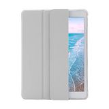 Amazon Brand Case voor iPad 9/8/7 (model 2021/2020/2019, 9/8/7e generatie), TPU Doorzichtige Matte Back Cover Trifold Standaard voor iPad 10,2 inch met penhouder, Auto Sleep/Waker, Grijs