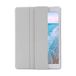 Amazon Brand Case voor iPad 9/8/7 (model 2021/2020/2019, 9/8/7e generatie), TPU Doorzichtige Matte Back Cover Trifold Standaard voor iPad 10,2 inch met penhouder, Auto Sleep/Waker, Grijs