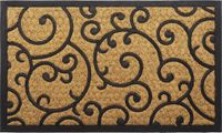Luance Warm Welcome Deurmat - anti slip - rechthoek - arabesque - 75 x 45 cm