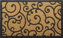 Luance Warm Welcome Deurmat - anti slip - rechthoek - arabesque - 75 x 45 cm