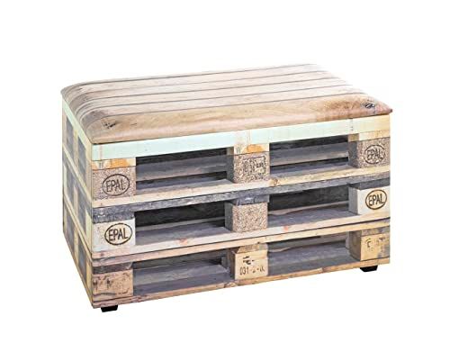 Haku Möbel Zitkist van mdf-plaat met motief, 40 x 65 x 42 (d x b x h)