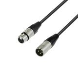 Adam Hall K4 MMF 0050 audio kabel 0,5 m XLR (3-pin) Zwart